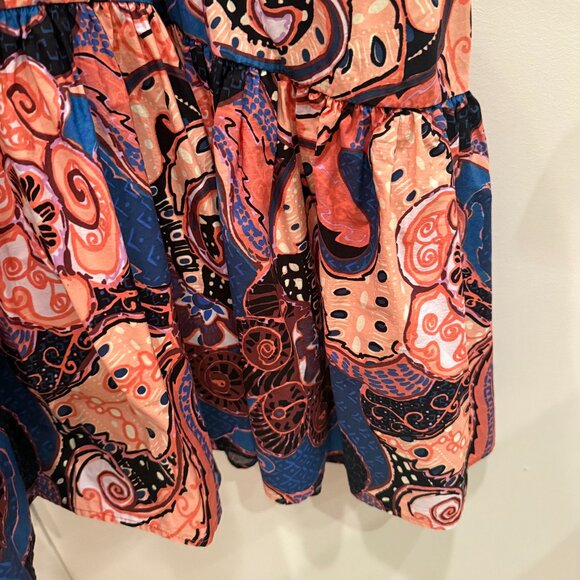 A.L.C. Lilah Floral Cotton Midi Dress, Size: 00 - Like New - Picture 3 of 7